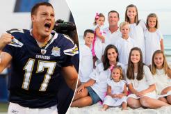 Former NFL QB Philip Rivers welcomes 10th child with wife Tiffany