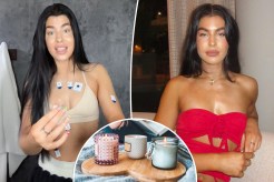 TikToker Emy Moore claims burning five scented candles in her room for several hours landed her in the hospital with carbon monoxide poisoning.