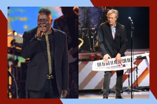 Earth Wind and Fire frontman Philip Bailey (L) and Chicago's Robert Lamm are co-headling their 2024 'Heart and Soul Tour.'