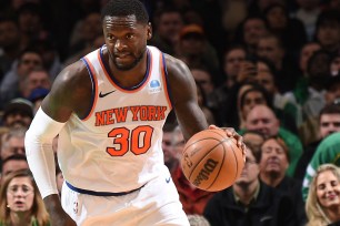Julius Randle says the Knicks will be ready for their back-to-back test this weekend.
