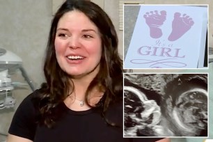 An Alabama woman born with two uteri is pregnant with a girl in each one — and due on Christmas Day, local NBC affiliate WVTM 13 reports.