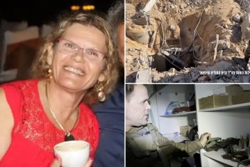 Israeli soldiers found the body of a 65-year-old Hamas hostage Judith Weiss and a terror tunnel entrance near the struggling al Shifa Hospital Wednesday.