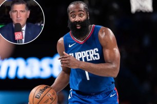 James Harden heard about Bally Sports Southwest NBA analyst Brian Dameris complaining about him on-air, and couldn't care less. 