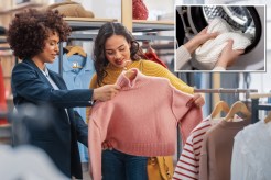 Experts say you should always wash newly purchased clothing before wearing it for the first time, as you never know what's hiding on the surface.