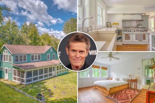 William Dafoe lists New York countryside home for $1.27 million.