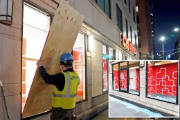 NYC shoplifter uses hatchet to smash multiple windows, hits employee at CVS